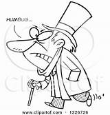 Scrooge Humbug Cartoon Clipart Grumpy Saying Illustration Royalty Ebenezer Toonaday Vector Drawing Ron Leishman 2021 Getdrawings Clipground sketch template