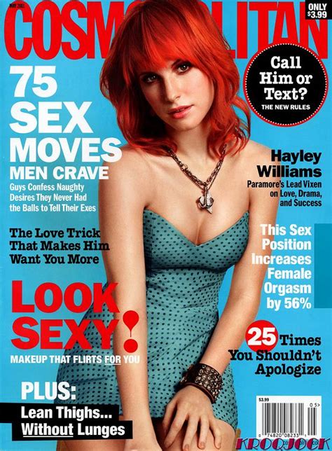 Hayley William S Cosmopolitan Cover May 2011