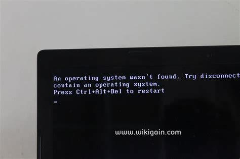 How To Fix Operating System Not Found Wikigain