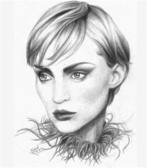 Pin By Наталья Федорцова On Drawings Face Drawing Drawing People