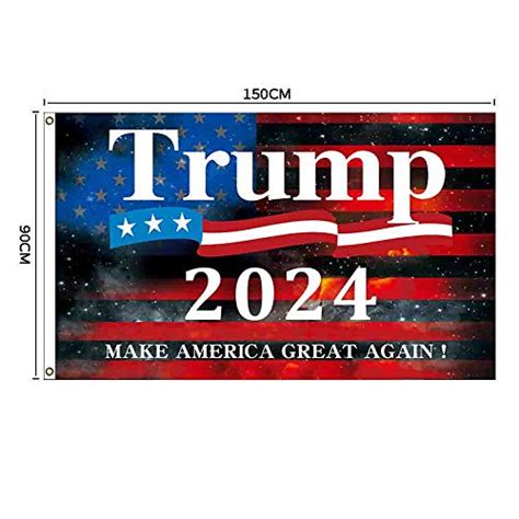 wholesale trump 2024 flag make america great again flag 3x5 ft double