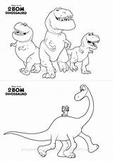 Dinossauro Bom Livrinho Colorear Arlo Desenho Dinossauros Atividades Passatempo Libro Passatempodana Escolha sketch template