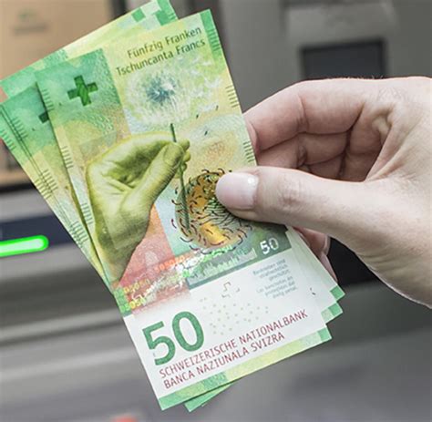 franken schein  sieht die neue schweizer banknote aus welt