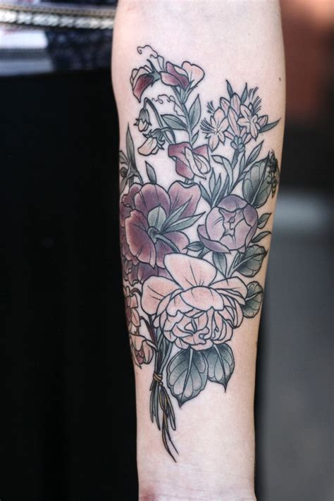 34 Popular Ideas Flower Tattoo In Arm