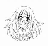 Coloring Pages Sureya Chibi Fairy sketch template