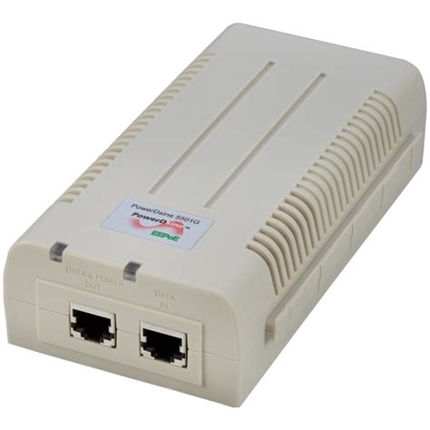 microsemi pd 5501g power over ethernet poe midspan injector