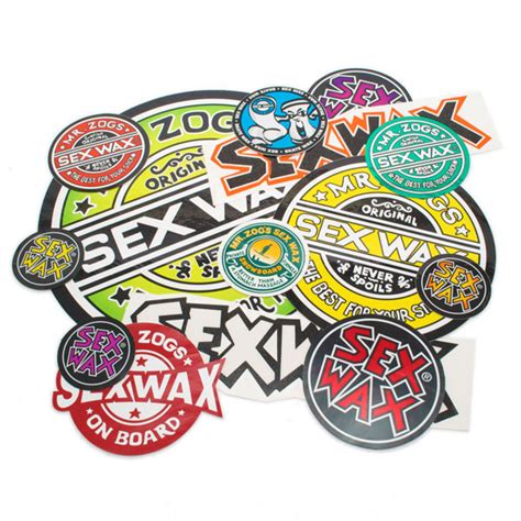 Sexwax Decals Dc Mr Zogs Surfboard Wax