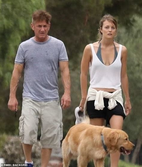 sean penn 59 and girlfriend leila george 27 are the picture of