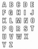 Alphabet Uppercase Printable Printables Worksheets Templates Learning sketch template