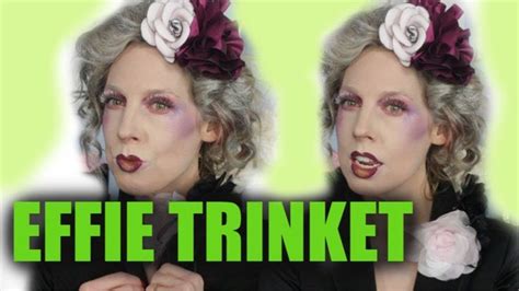 Effie Trinket Tutorial Hunger Games Makeup Hunger