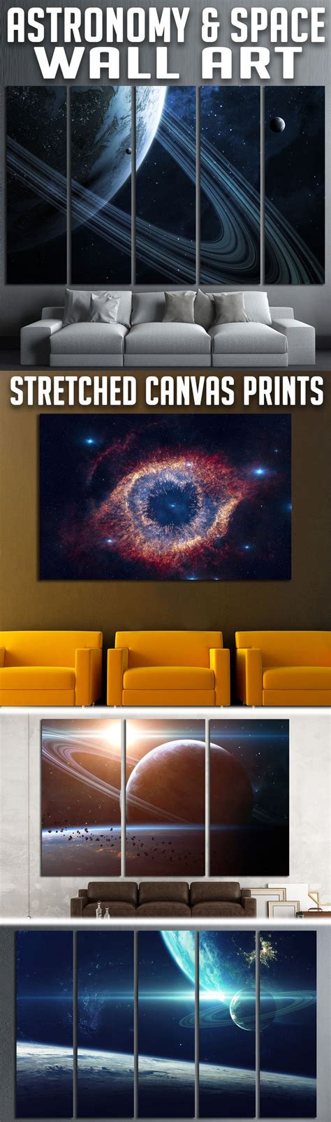 pin  astronomy space wall art
