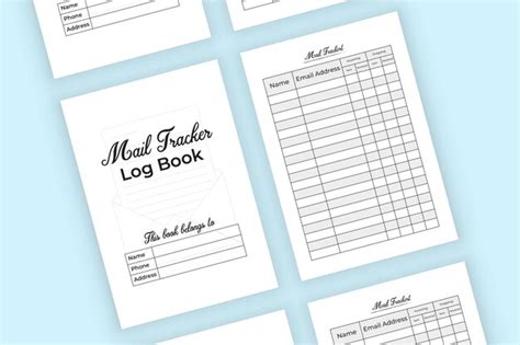 mail log template  sample  format templates