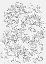 Coloring Pages Flower Fleurs Pattern Stress Tableau Choisir Un sketch template