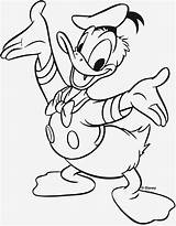 Donald Duck Coloring Pages Cartoon Baby Kids Mouse Print Mickey Drawing Funny Clipart Disney Color Sheets Various Sheet Pdf Characters sketch template