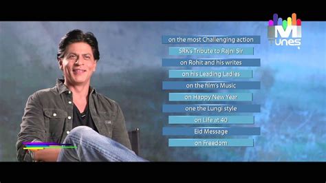 Shahrukh Khan Dil Se Exclusive Only On Mtunes Hd Youtube