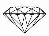 Diamond Coloring Pages sketch template