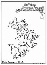 Toulouse Aristochats Berlioz Courent Coloriages Aristocats Coloriage sketch template