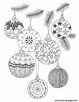 Coloring Christmas Pages Zentangle December Adult Adults Printable Patterns Noel Zentangles Mariska Ornament Boer Den Made Ornaments Designs Coloriage Painted sketch template