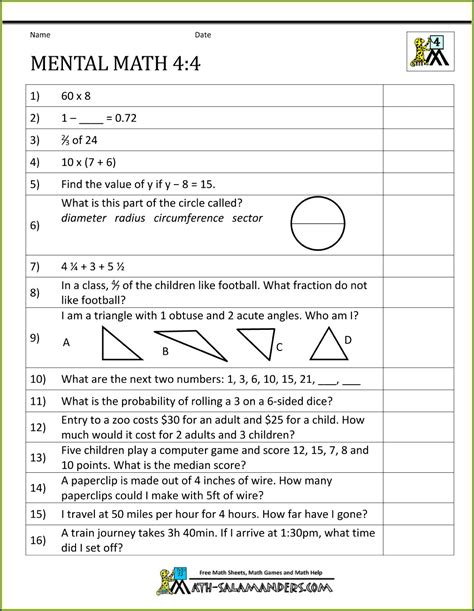 grade  maths worksheet  class  icse worksheet resume examples