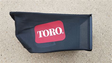 toro replacement bag kit oem  lawnmower fits     black  ebay