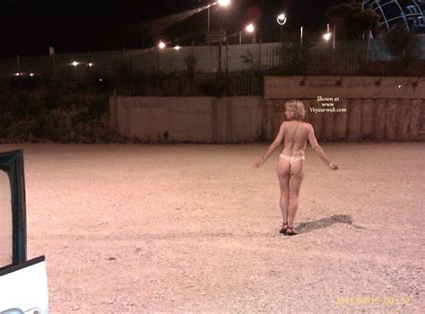 G Strips In The Car Park And Rides Home Naked November 2011 Voyeur Web
