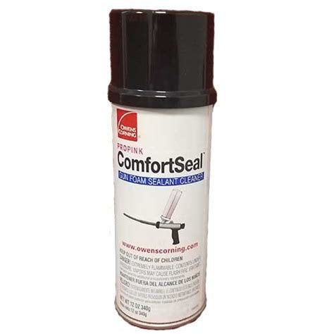 propink comfortseal gun foam cleaner insulation supply