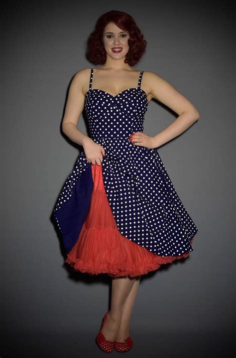 Polka Dot Swing Dress By Stop Staring Perfect For The