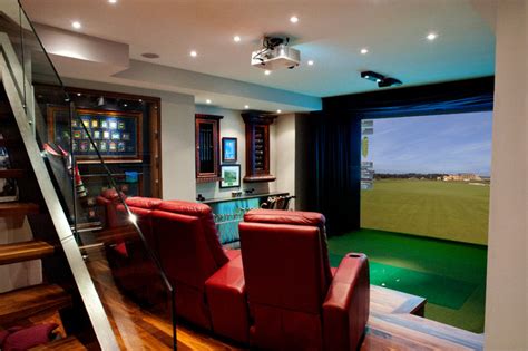 hd golf simulators traditional home theater toronto