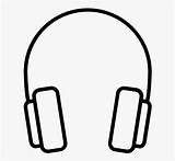 Headphones Clipartkey sketch template