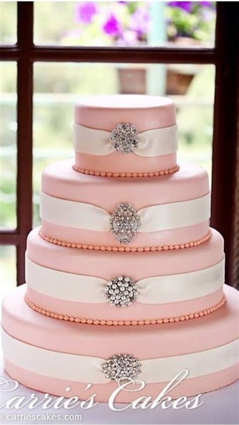 para la quinceañera pink wedding cake cake beautiful wedding cakes