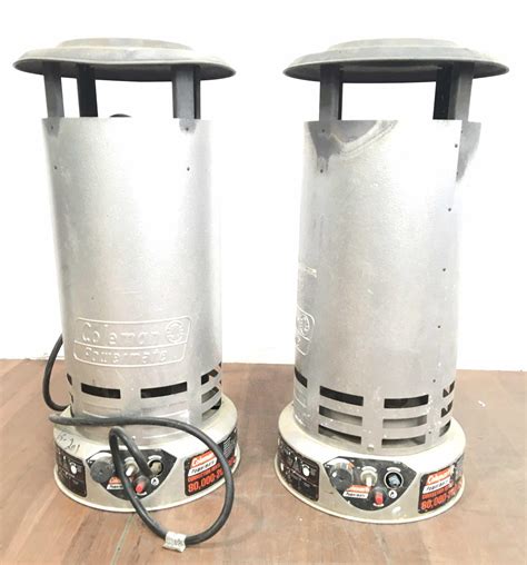 lot pair  coleman powermate convection gas heaters
