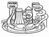Waterpark Clipartmag Caillou Sketch Clipground sketch template