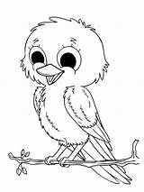 Baby Coloring Pages Animal Animals Cute Realistic Bird Sheets Color Kids Printable Birds Girls Young Girl Toddler Realisticcoloringpages Fawn Including sketch template