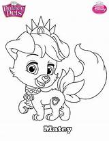 Pets Palace Coloring Princess Pages Matey Fun Kids sketch template