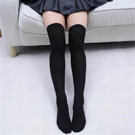 Graceful Womens Girls Over The Knee High Long Boot Stockings Tight