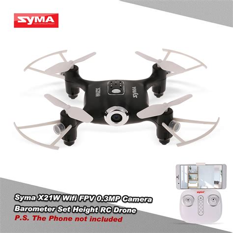 syma xw wifi fpv p camera drone barometer set height rc drone quadcopter toys app phone