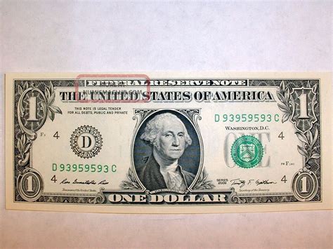 dollar bill  rare mirror repeating serial numbers bank