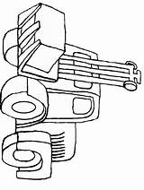Coloring Pages Construction Equipment Popular sketch template