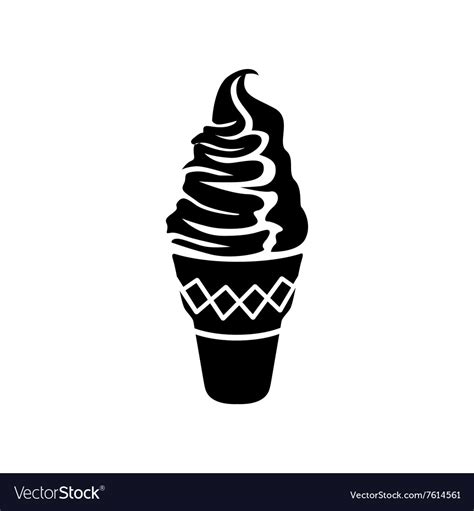 ice cream cone icon simple style royalty  vector image