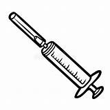 Syringe sketch template