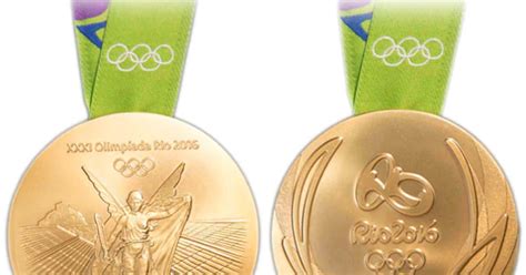 rio de janeiro 2016 olympic medals design history and photos