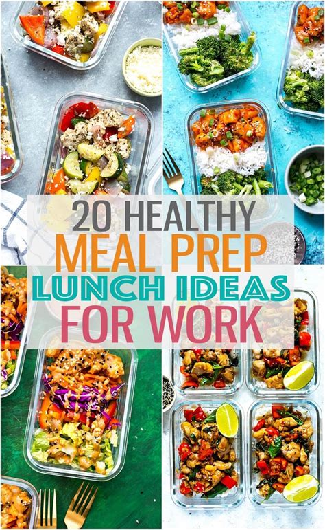 20 Healthy Meal Prep Lunch Ideas For Work The Girl On Bloor