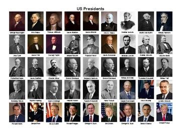 presidents sheet  classical classroom tpt