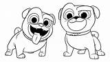 Dog Coloring Printable Puppy Pals Pages Coloringtop sketch template