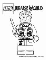 Jurassic Lego Coloring Pages Park Kids Owen Colouring Grady Printable Sheets Toy Choose Board Truenorthbricks sketch template