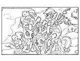 Pony Coloring Little Pages Friendship Magic Print Mlp Book Rainbow Alternate Kids Equestria Girls Dash Own Liars Pretty sketch template