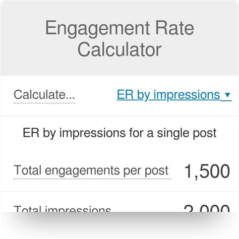 engagement rate instagram calculator