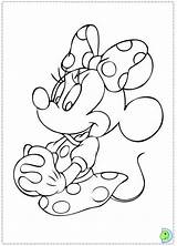 Minnie Mouse Coloring Pages Disney Drawing Mickey Colouring Dinokids Printable Kids Color Easy Drawings Mini Winnie Adult Birthday Close Draw sketch template