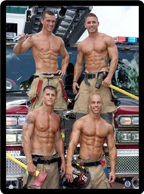 sexy firefighter hunks refrigerator magnet ebay