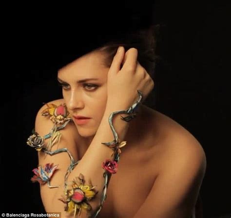 Kristen Stewart Goes Topless And Cracks A Rare Smile In